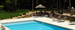 Backyard Pool Installation