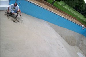 Poolcrete Installation